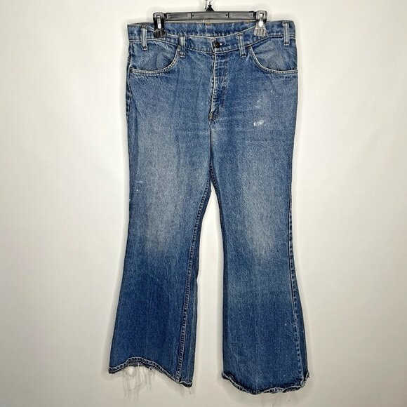 80s Levi’s 684 Vintage 80s Levi's 684 Bell Bottom Orange Tab Denim Jeans | eBay